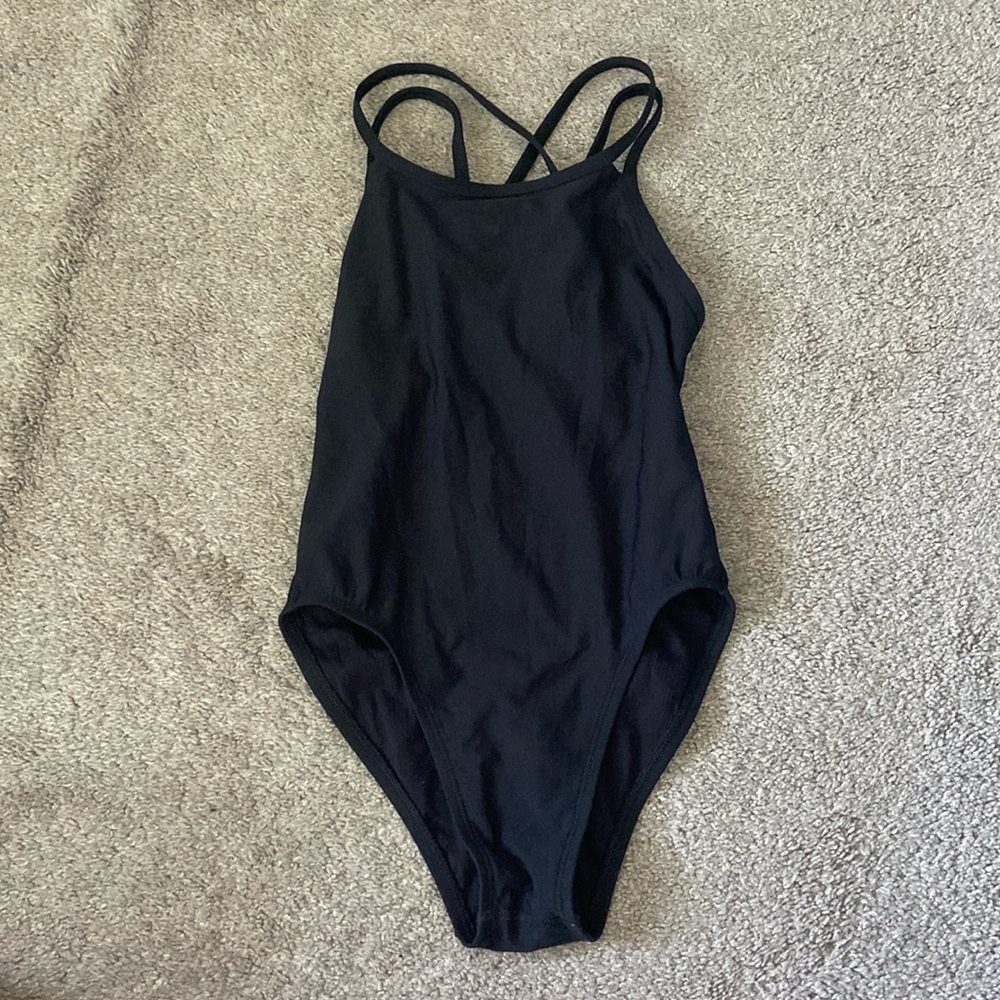 Jolyn Black Murray Swim Onesie Size 26